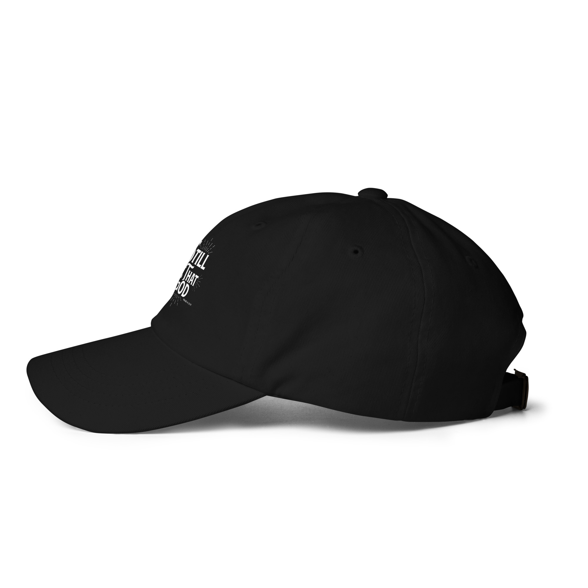 Psalm 46:10 Be Still Unisex hat - Image 2