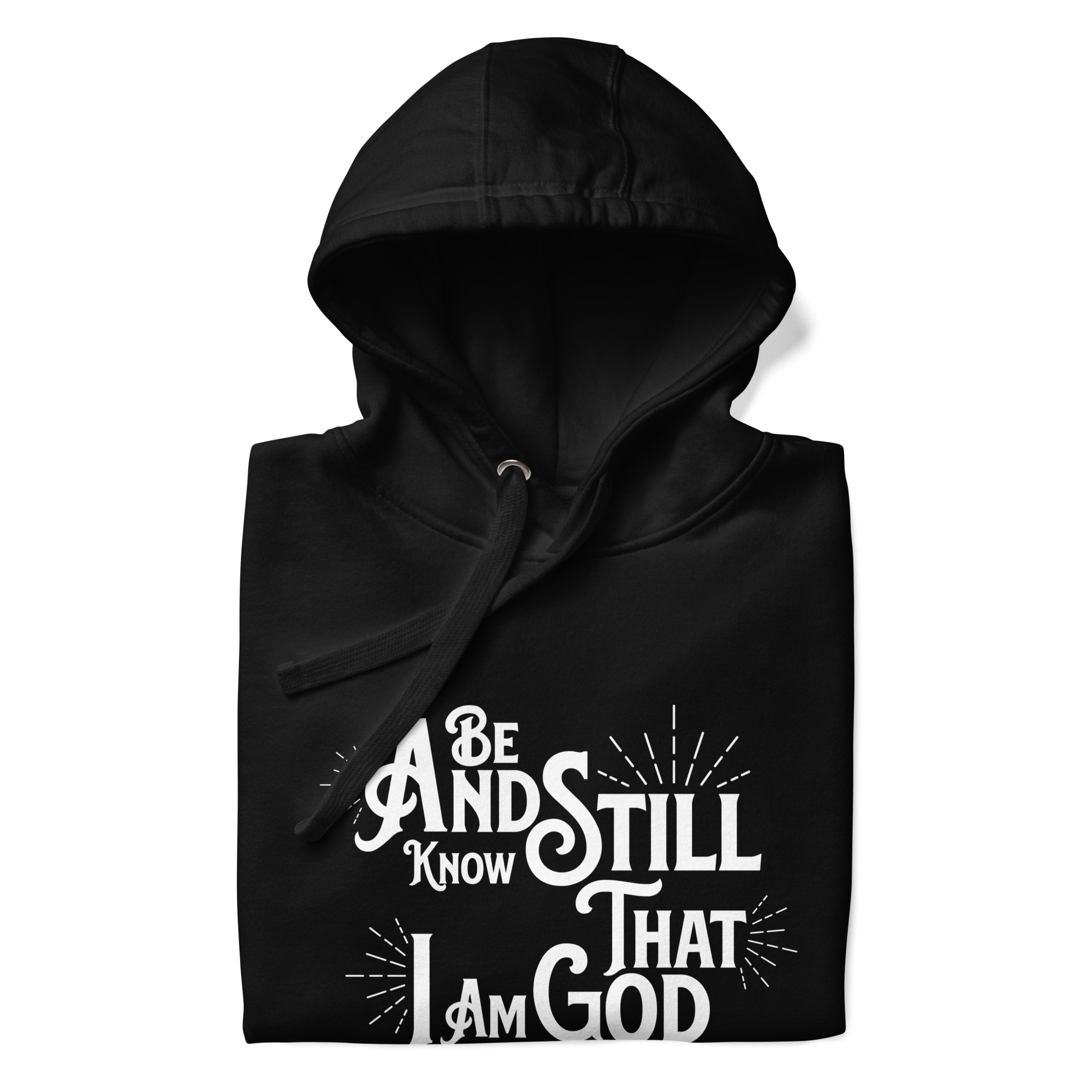 Psalm 46:10 Unisex Hoodie - Image 2