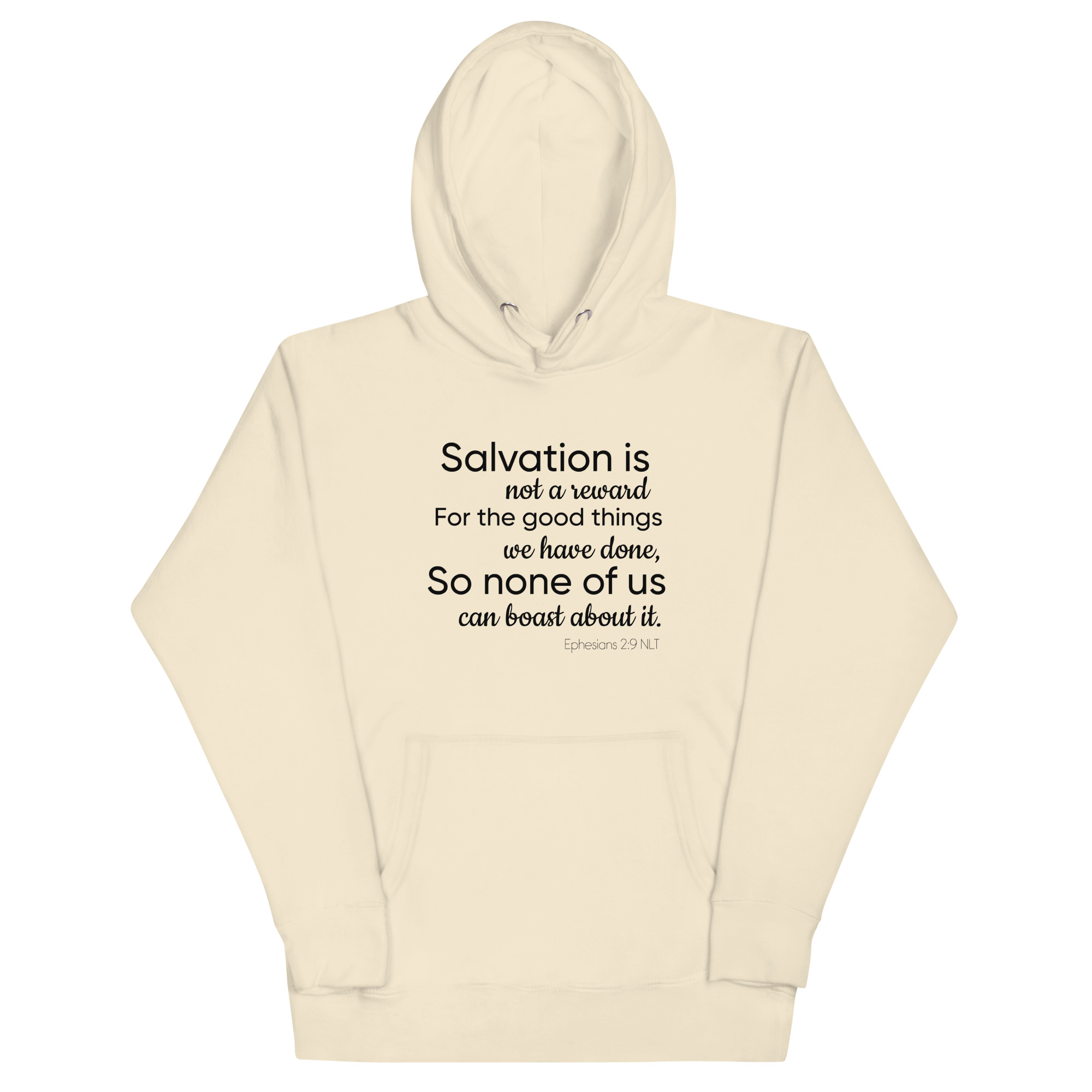 Ephesians 2:9 Unisex Hoodie - Image 32