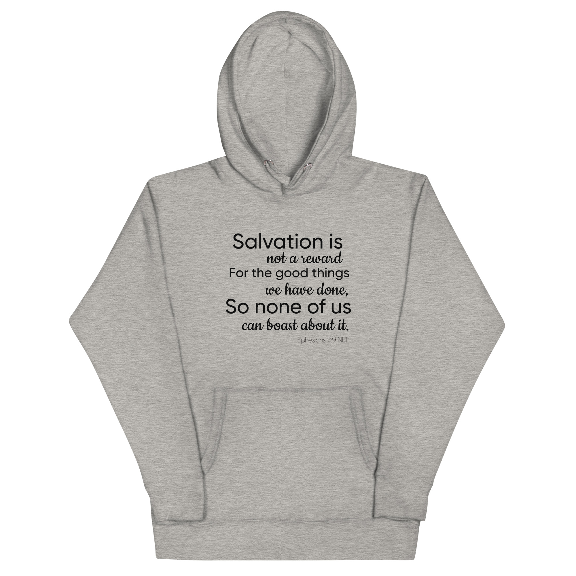 Ephesians 2:9 Unisex Hoodie - Image 24
