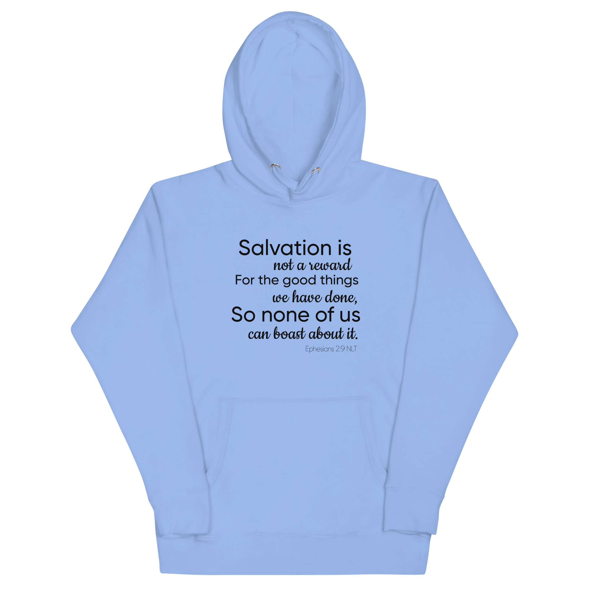Ephesians 2:9 Unisex Hoodie - Image 22