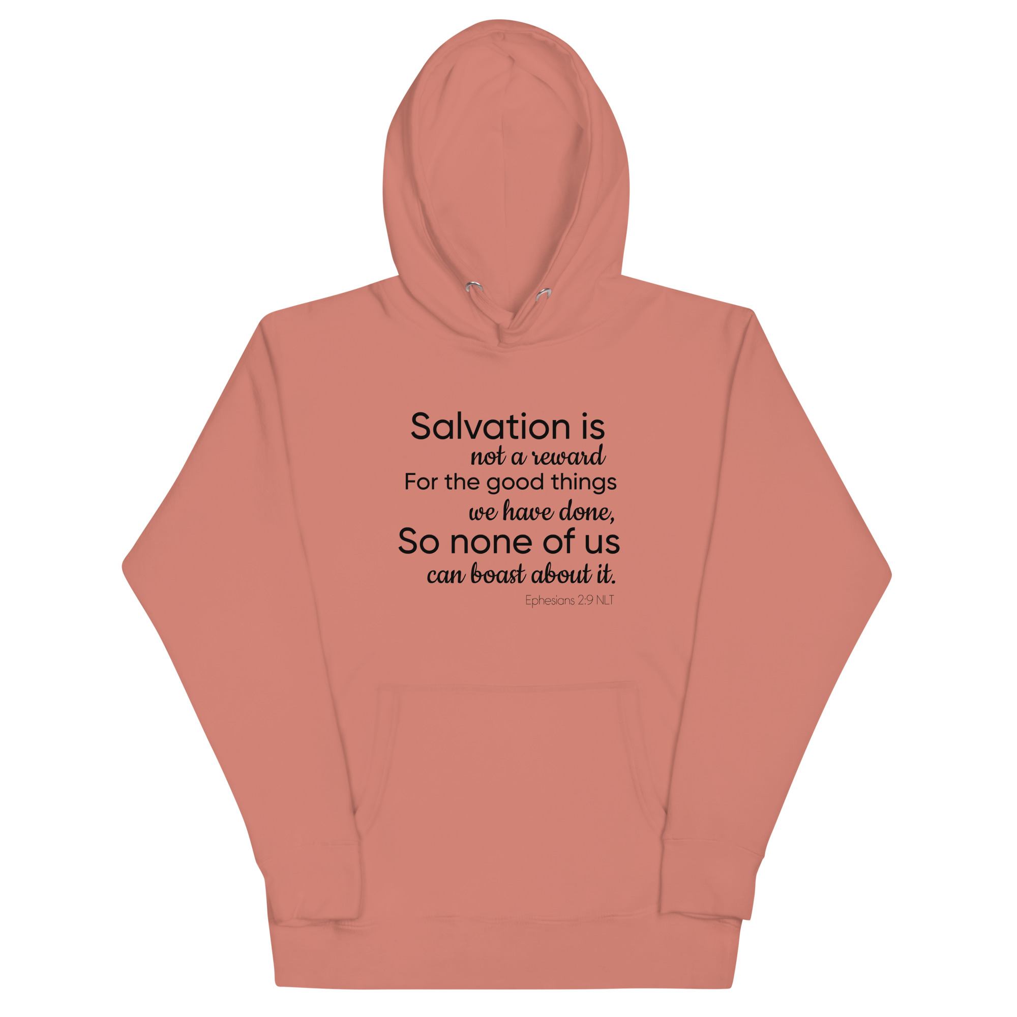 Ephesians 2:9 Unisex Hoodie - Image 14