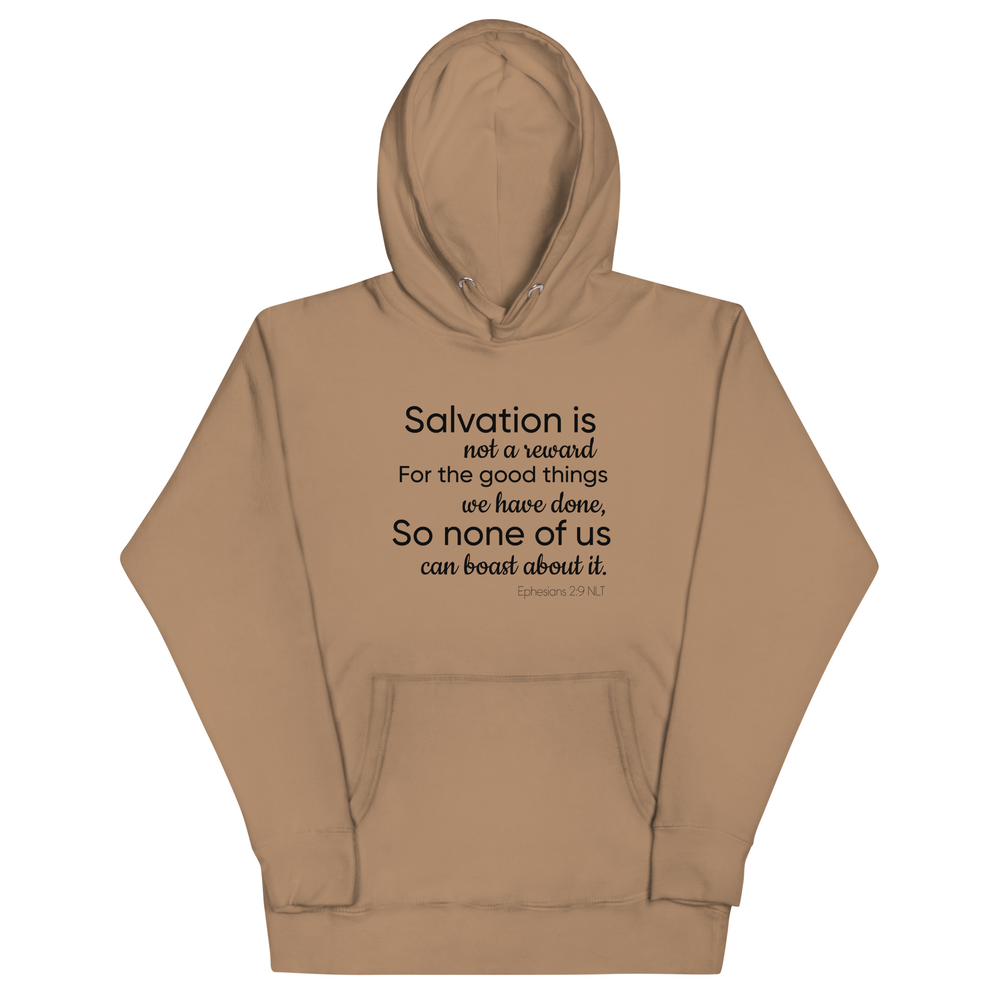 Ephesians 2:9 Unisex Hoodie - Image 16