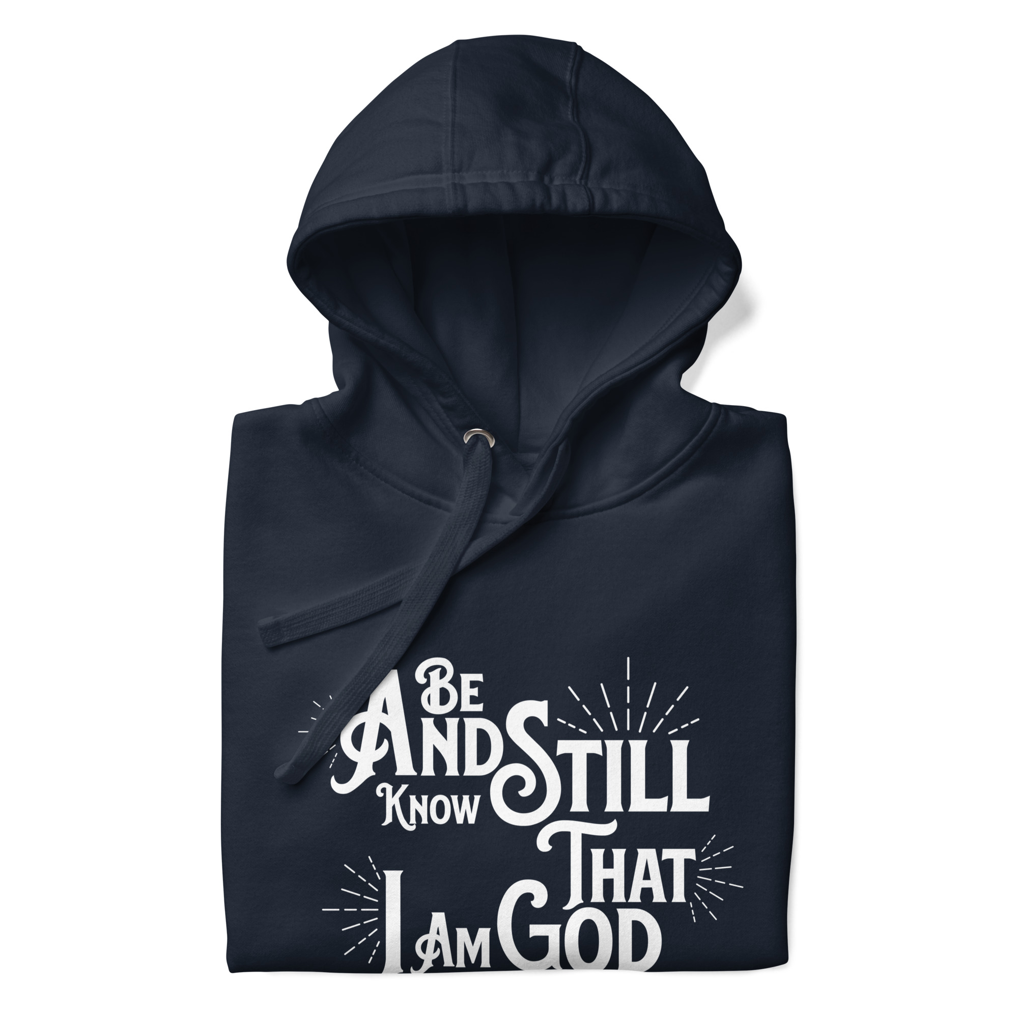 Psalm 46:10 Unisex Hoodie - Image 3