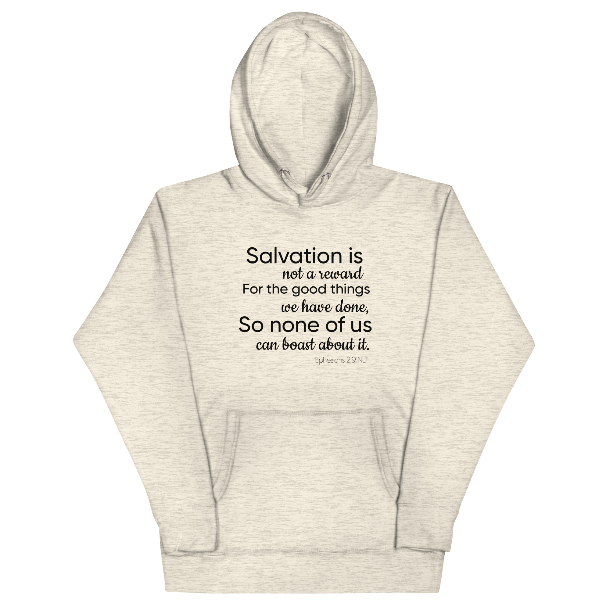 Ephesians 2:9 Unisex Hoodie - Image 34