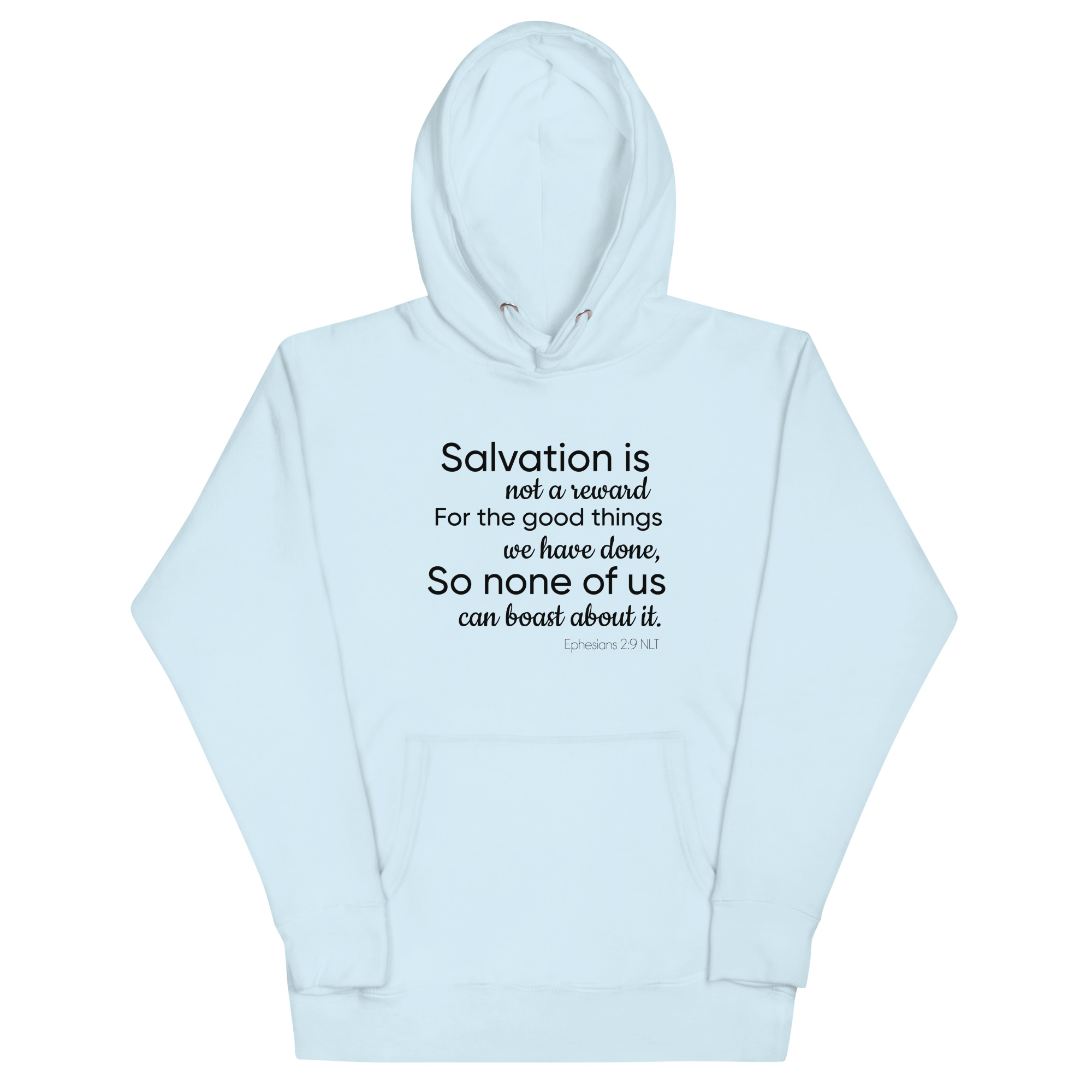 Ephesians 2:9 Unisex Hoodie - Image 30