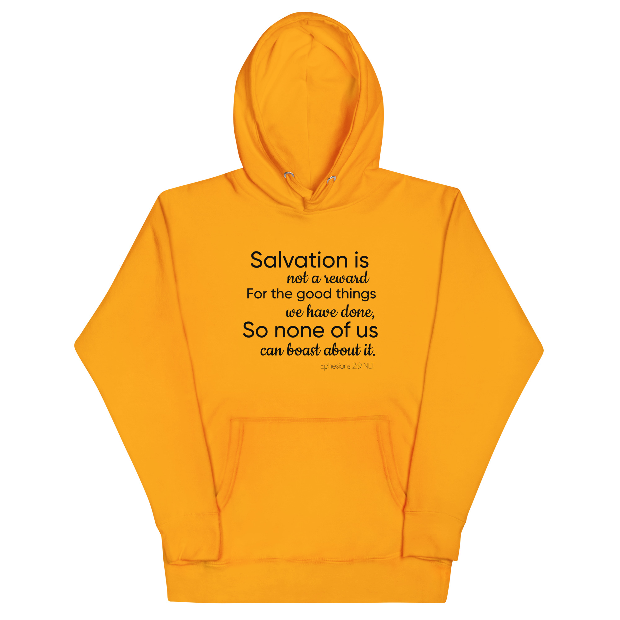 Ephesians 2:9 Unisex Hoodie - Image 20